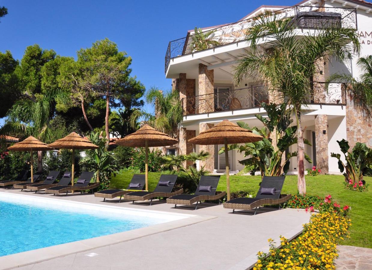 Suite Villa Aquamarina Con Jacuzzi Riservata Porto Pino Luaran gambar